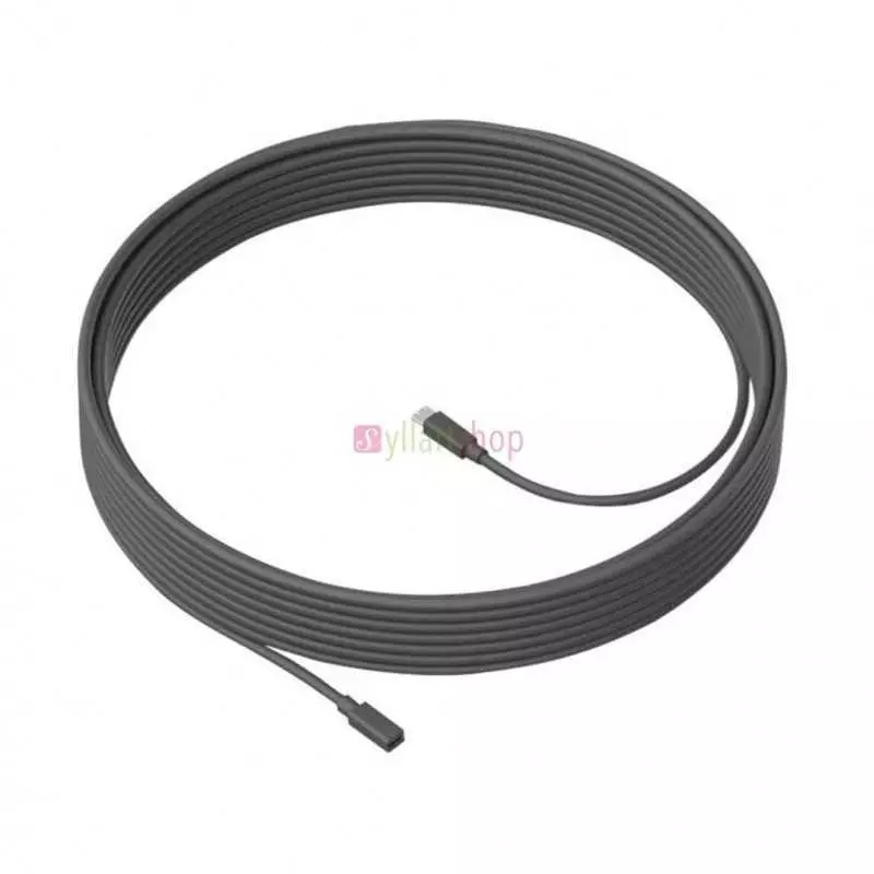 Câble extensible Logitech 10m pour microphone Meetup