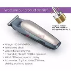 Tondeuse de détails a cordon WMARK F33-HC006