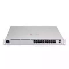 Switch Ubiquiti UniFi USW-24-POE 24 ports 10/100/1000 Mbps (16 PoE+) + 2 ports SFP dédiés