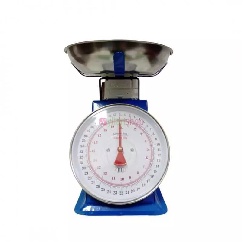 Balance plate-forme à ressort avec capacités de 10/15/20kg et graduation de 20 à 50g