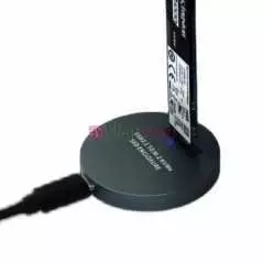 Boîtier SSD USB 3.1 Type-C vers PCI-E M.2 NVMe pour Windows OSX Linux Silver