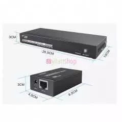 Splitter HDMI 50M extender 1x8 MT-VIKI MT-ED108