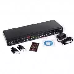 Commutateur Vidéo & Audio | Télécommande HD | MT-VIKI | MT-VT414 Switch Matriciel VGA 4x4