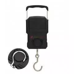 Balance numérique 75kg/10g avec ruban à mesurer 100cm, Balance électronique à main pour la pêche, bagages voyage poids Balance
