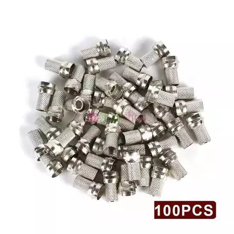 Connecteur de câble Coaxial à tête F accessoires de grande fiabilité