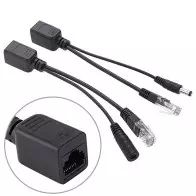 Adaptateur PoE Passif sur Ethernet | Séparateur Injecteur 12-48V | Alimentation Caméra IP & WiFi