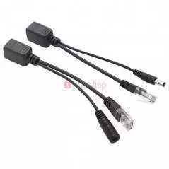 Adaptateur PoE Passif sur Ethernet | Séparateur Injecteur 12-48V | Alimentation Caméra IP & WiFi