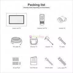 Interphone vidéo WiFi intelligent RL RL-T07F