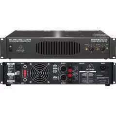 BEHRINGER EUROPOWER EP4000 | Amplificateur de Puissance Pro 4000W | ATR, Stéréo/Bridge, 2 Ohms