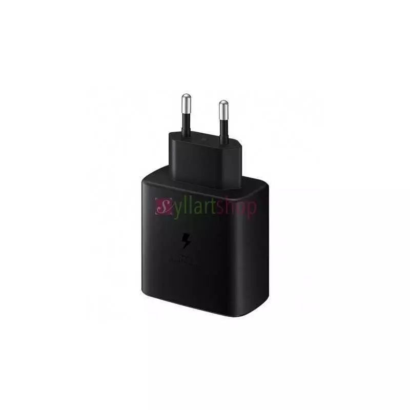 Tête de Charge Ultra-Rapide Samsung 45W Original | USB-C Power Delivery 3.0 (PPS) | Couleur Noir