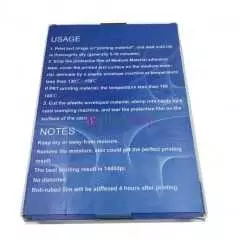 Paquet de 50 feuille de carte PVC (Badge PVC) blanc format A4