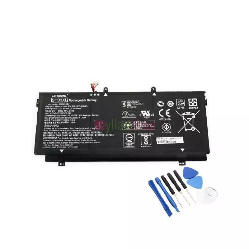 Batterie HP SH03XL pour HP Spectre X360 13-AB001 13-AB002 AC033DX