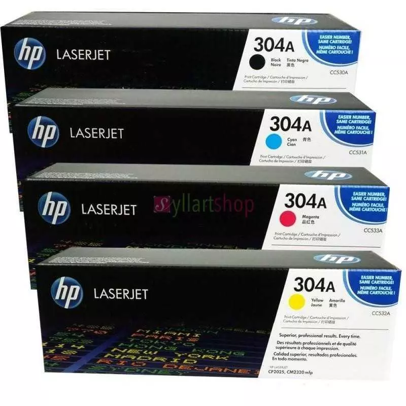 Cartouche toner original HP LaserJet 304A