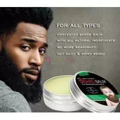 Baume à barbe pour homme 100% naturel 60g