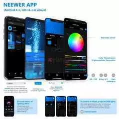 Panneau LED Multicolore Neewer 660 RGB avec Trépied