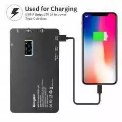 Mini éclairage LED rvb polychrome, batterie intégrée, pour la photographie