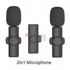 Microphone Lavalier sans fil double K11 pour Androïd