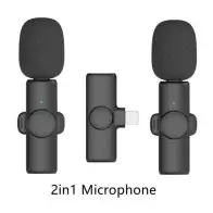 Microphone Lavalier sans fil double K11 pour Iphone