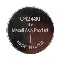 Pile 3V au lithium Maxell CR2430