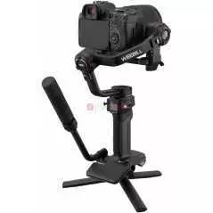 Stabilisateur de cardan portable Zhiyun WEEBILL 3 avec ensemble de poignées extensibles et sac à dos