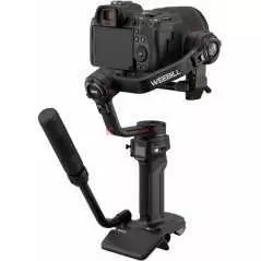 Stabilisateur de cardan portable Zhiyun WEEBILL 3 avec ensemble de poignées extensibles et sac à dos