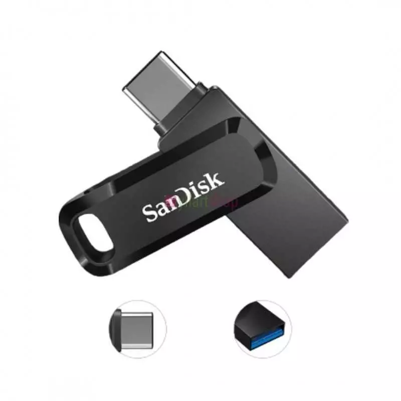 Clé USB 3.1 SanDisk Type C Ultra Dual Drive Go mémoire 32GB, pour téléphone et tablettes