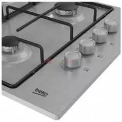 Table de cuisson encastrable Beko HIGG 64123 SXL (Gaz, 61)