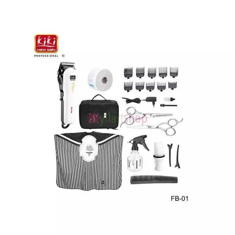 Tondeuse à cheveux rechargeable 24 pieces KIKINEWGAIN FB-01