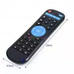 Télécommande pour TV Box X88 Pro H96Max Hk1 Tx3 T9