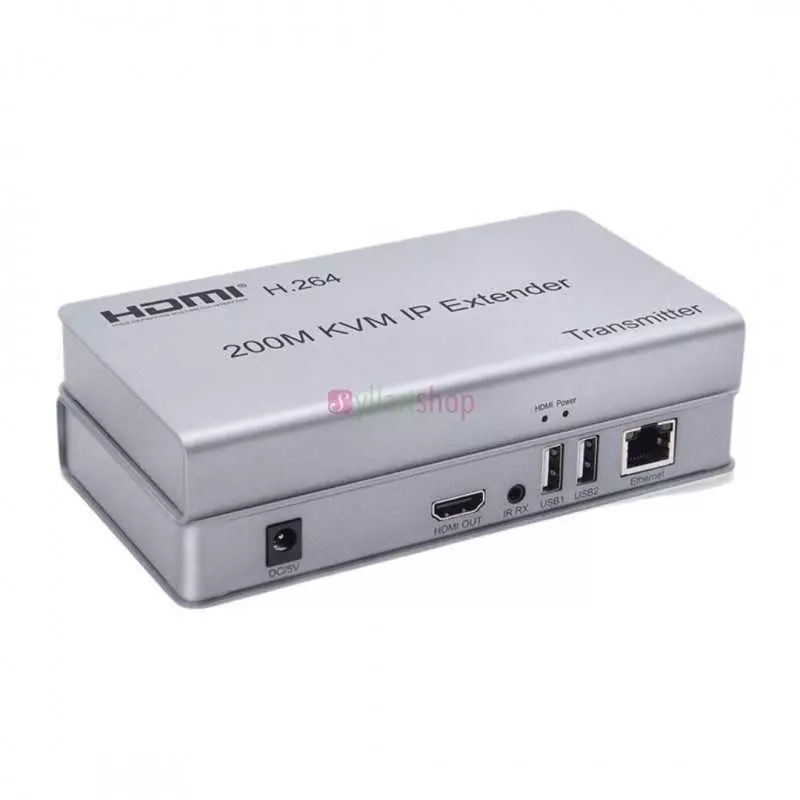 Extender KVM IP HDMI H.264 200M | Déport Clavier/Souris