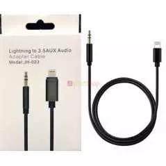 Câble adaptateur audio Lightning vers Jack 3.5 mm