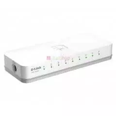 Switch de bureau 8 ports 10/100 D-LINK DES-1008C (Blanc)