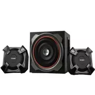 Système Audio avec Haut parleur multimédia TAKARA 5999M RadiO/Carte Mémoire-MP3 USB – Noir