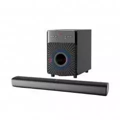 Haut parleur bluetooth multimedia 2.1 TAKARA TG-8100 subwoofer, 40W, Usb, Radio FM, Aux, soundbar
