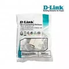 Prise trapézoïdale RJ45 UTP Cat6 D-Link NKJ-C6WHI1B21 90 degrés
