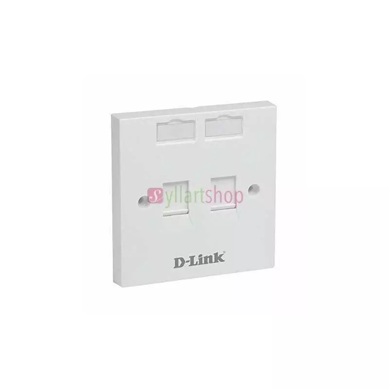 Prise murale réseau RJ45 D-Link NFP-0WHI21 2 Ports réseau