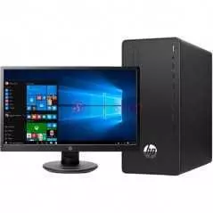 Ordinateur HP Core i5-10400 + Moniteur 22" | 6 Cœurs | Unité Centrale Évolutive