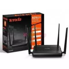 Modem Routeur Tenda D305 | Wi-Fi N300 | ADSL2+/Multi-Mode | 4 Antennes Haute Portée