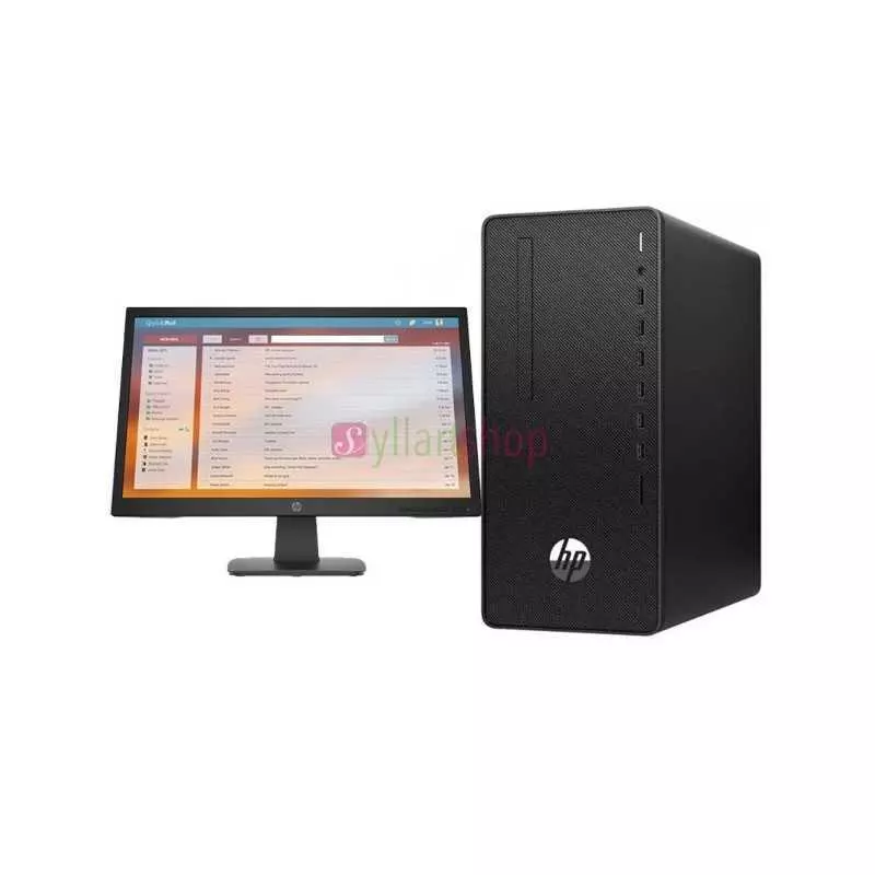 Ordinateur bureau HP Pro 300 G6 MT Intel Core i5-10400 CPU ram 4Gb stockage 1Tb + ecran 20 pouces