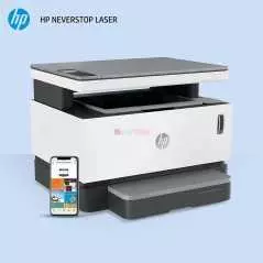 HP Neverstop MFP 1200w | Imprimante Multifonction Laser Monochrome | Rechargeable & Wi-Fi