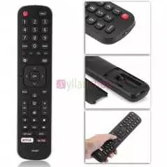 Télécommande Hisense EN2B27 Smart TV | Accès Direct Netflix & YouTube