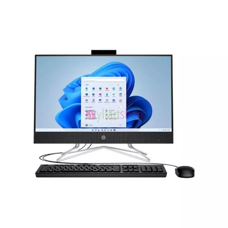Ordinateur Bureau HP All-In-One 24-DF1103D Intel Core I5-1135G7 ram 8Gb disque dur 1Tb + 256Gb écran 24" Full HD Tactile Noir
