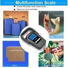 Balance Suspendu électronique 50kg écran LCD rétroéclairé pour Bagages
