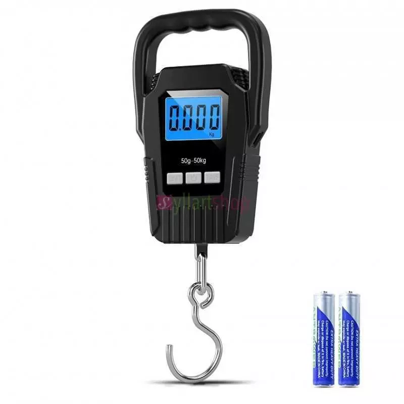 Balance Suspendu électronique 50kg écran LCD rétroéclairé pour Bagages