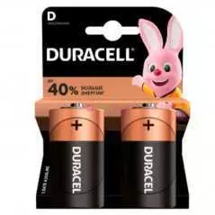 Pack 2 Piles DURACELL LR20/MN1300 Type D 1.5V
