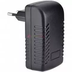 Alimentation électrique 24v0.5a poe 2pin / 12w adaptateur Ethernet pour caméra de sécurité CCTV, téléphone