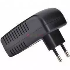 Alimentation électrique 24v0.5a poe 2pin / 12w adaptateur Ethernet pour caméra de sécurité CCTV, téléphone