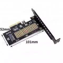 Adaptateur M.2 SSD NVME vers PCI e NVME, carte PCI express x4 x8 x16, 2230 – 2280