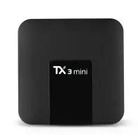 Mini TV Box TX3 4K Amlogic S905W Quad core H.265 décodage 2.4 GHz WiFi 1Go / 8Go