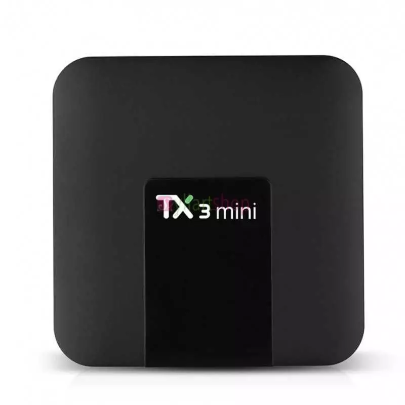 Mini TV Box TX3 4K Amlogic S905W Quad core H.265 décodage 2.4 GHz WiFi 1Go / 8Go